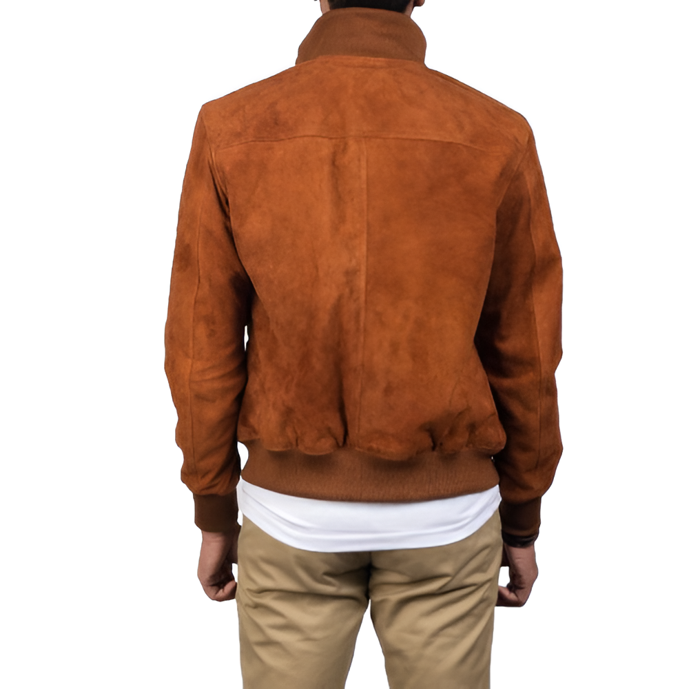 Suede Harrington Jacket