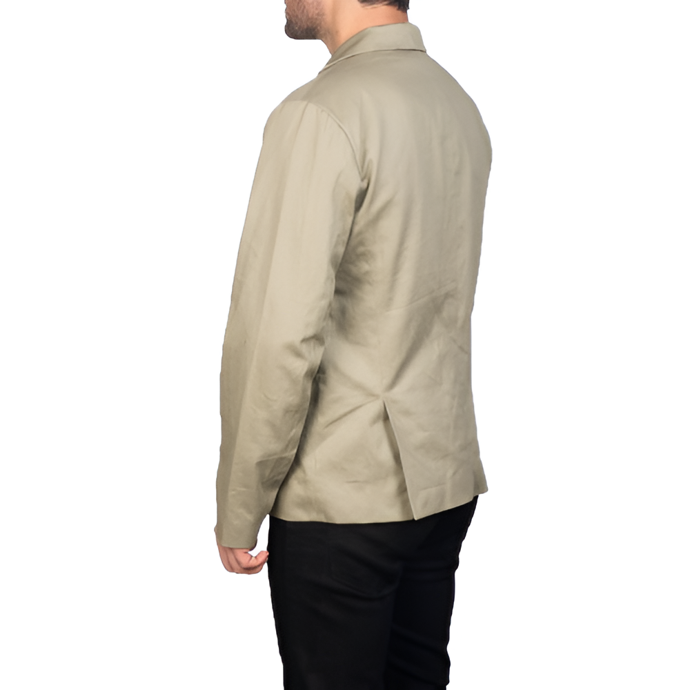 Men's Khaki Safari Blazer