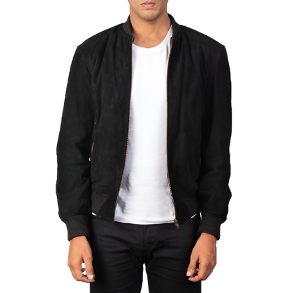 Black Bomber Jacket