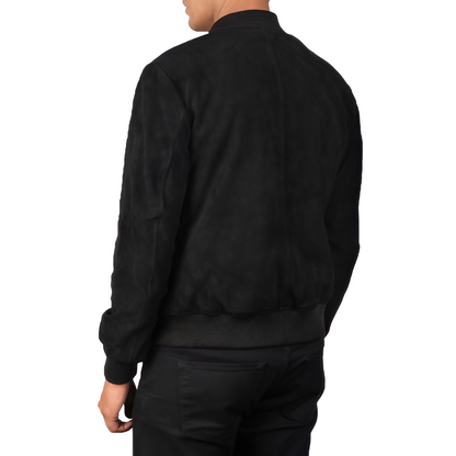 Black Bomber Jacket