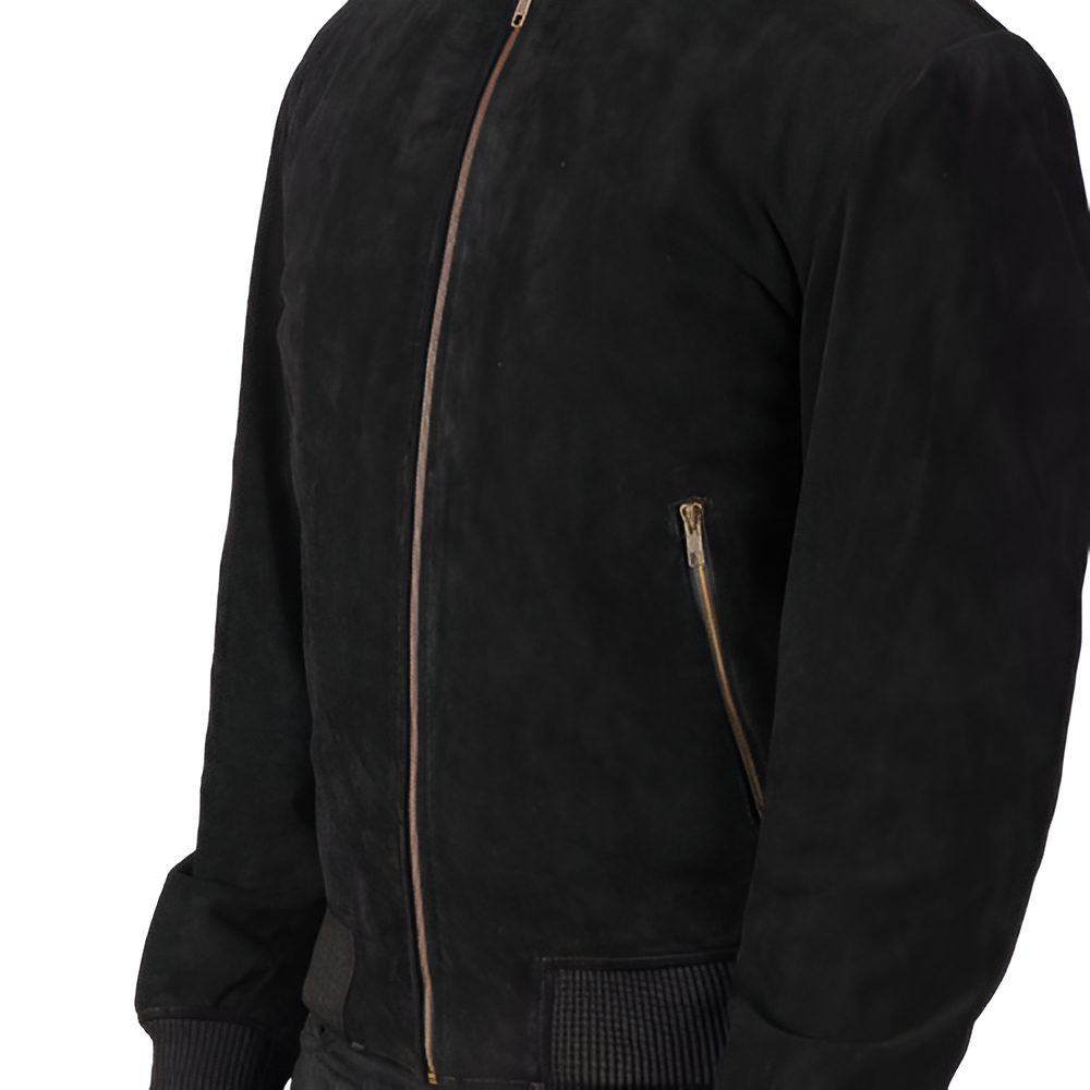 Black Bomber Jacket