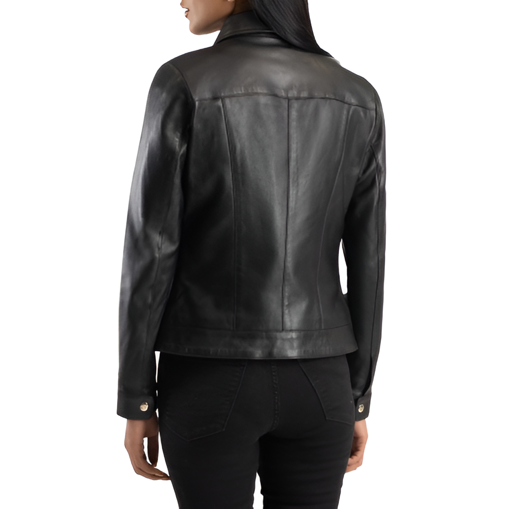 Classic Black Leather Jacket