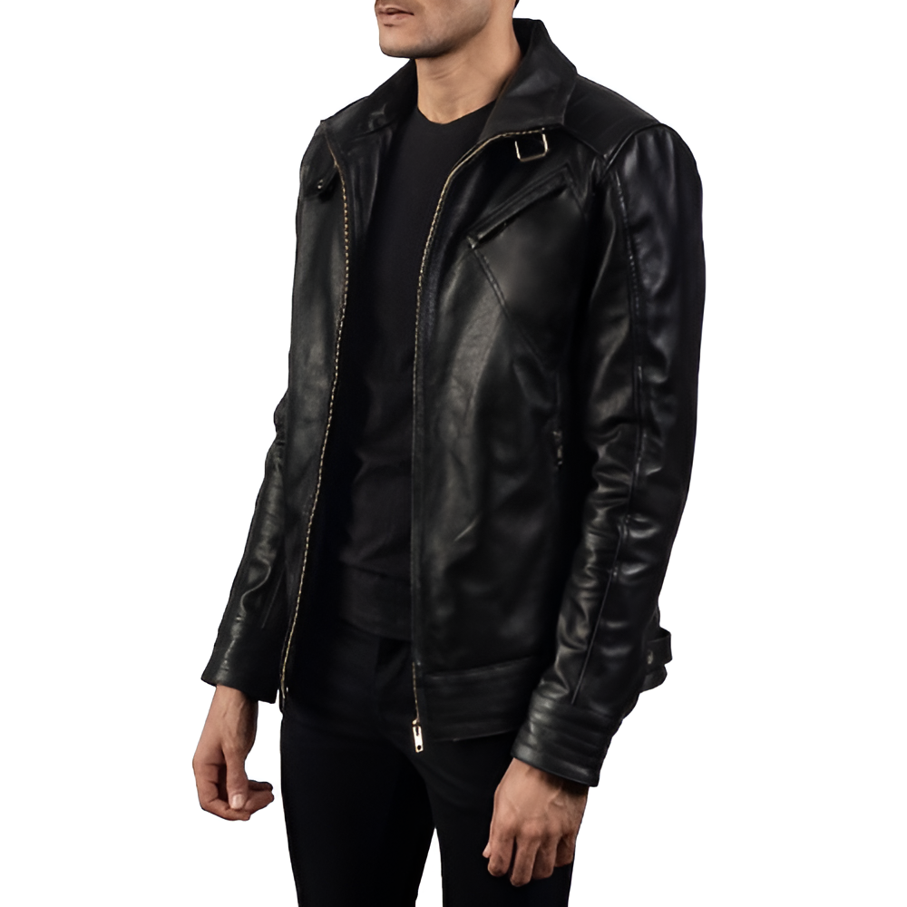 Men's Classic Leather Jacket