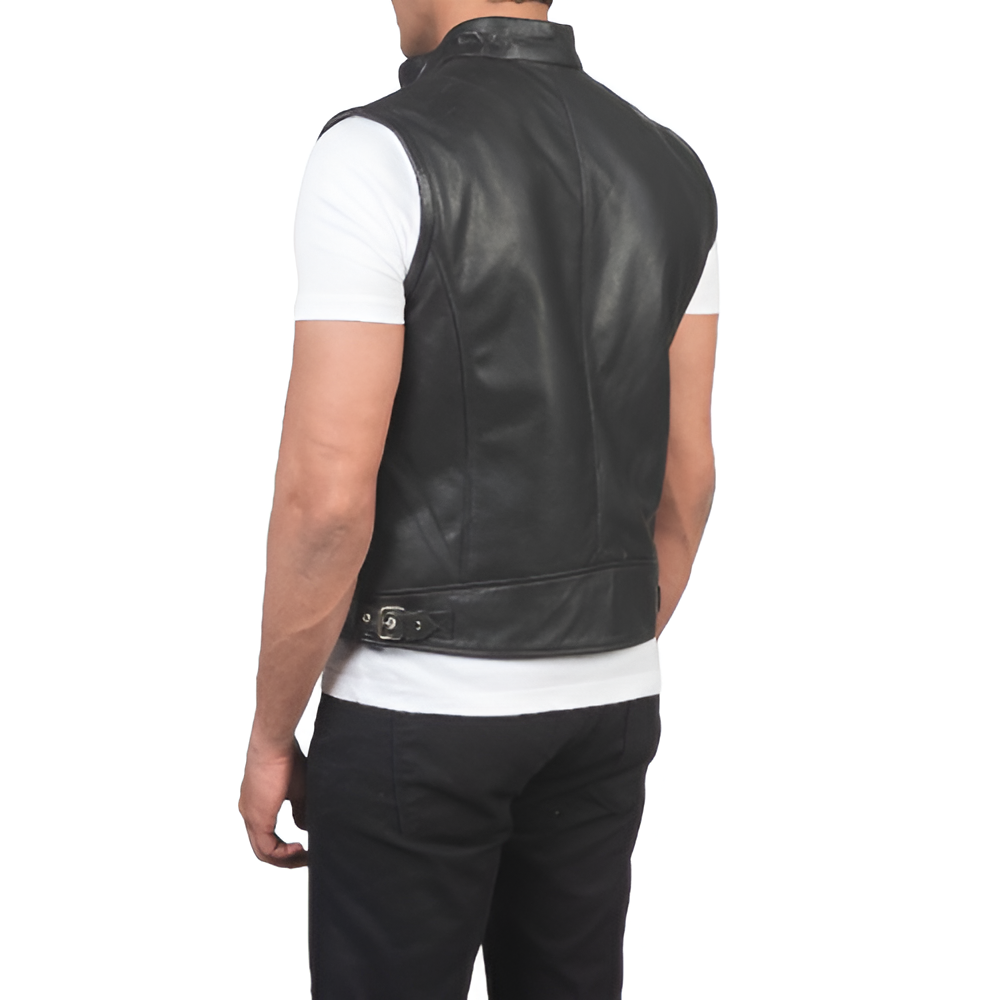 Men's Leather Vest