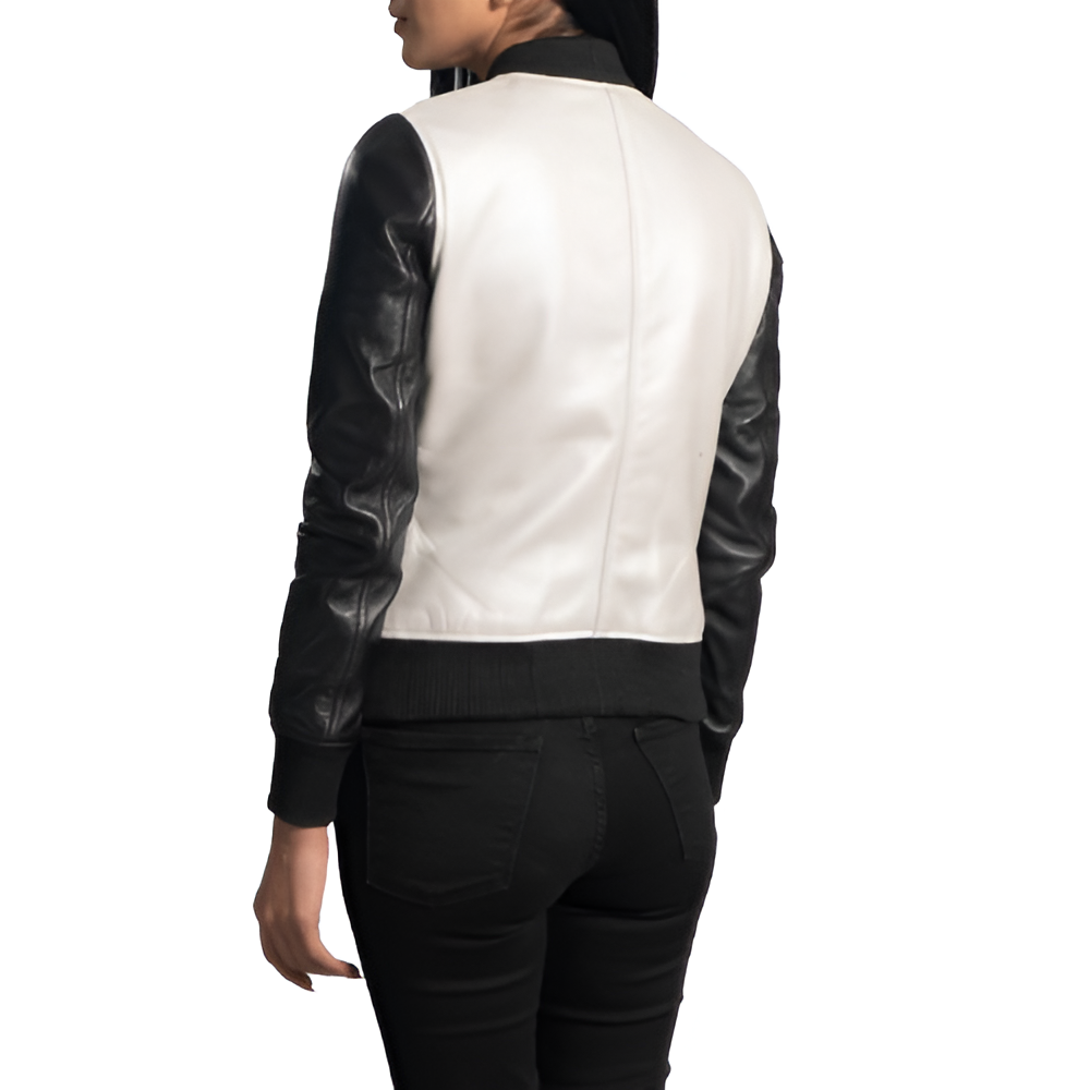 Women's Two-Tone Bomber Jacket