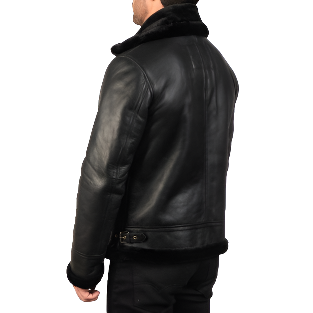 Genuine Leather Shearling Jacket